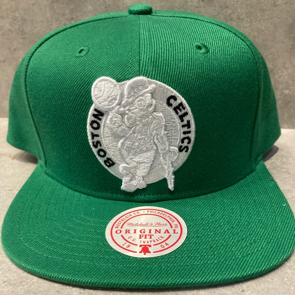 BOSTON CELTICS White Out Mitchell & Ness Snapback